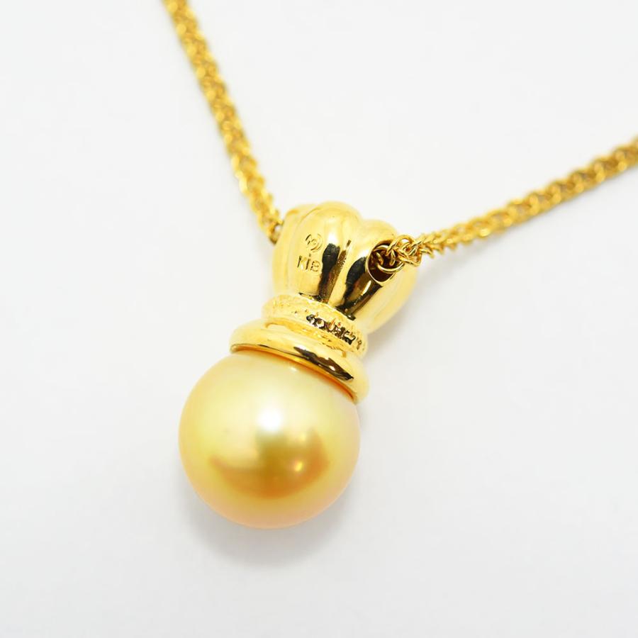 TASAKI（タサキ） ネックレス 田崎 ゴールデンパール 10.5mm 南洋真珠