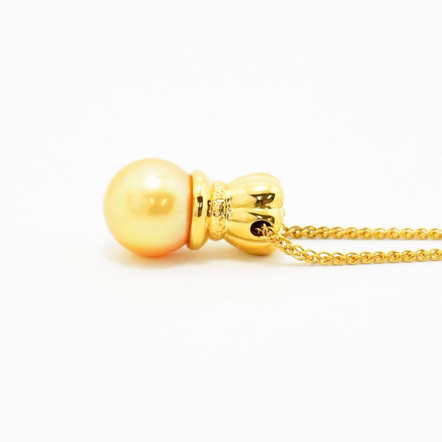 TASAKI（タサキ） ネックレス 田崎 ゴールデンパール 10.5mm 南洋真珠 