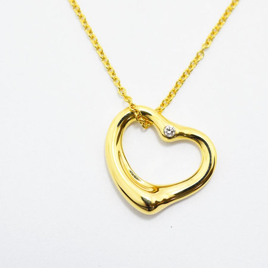 TIFFANY&Co.（ティファニー） ネックレス オープンハート ペンダント 