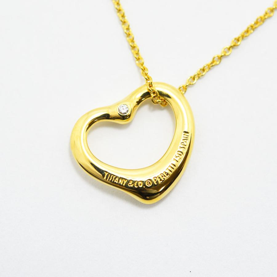 TIFFANY&Co.（ティファニー） ネックレス オープンハート ペンダント