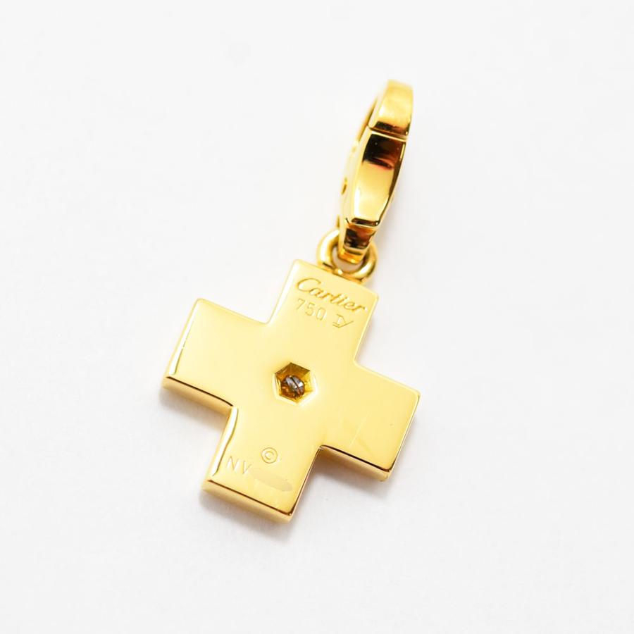 Cartier（カルティエ） ペンダントトップ クロスチャーム ダイヤモンド