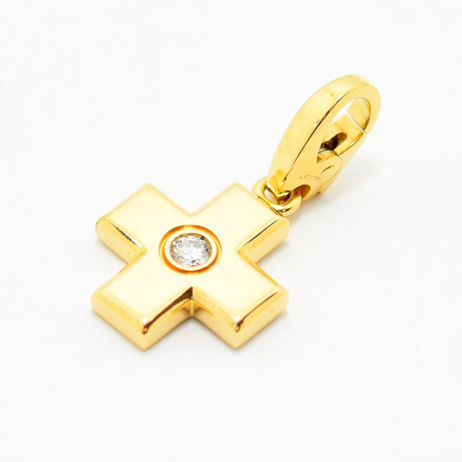Cartier（カルティエ） ペンダントトップ クロスチャーム ダイヤモンド