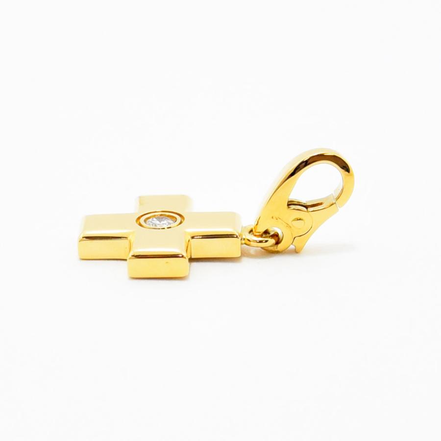 Cartier（カルティエ） ペンダントトップ クロスチャーム ダイヤモンド