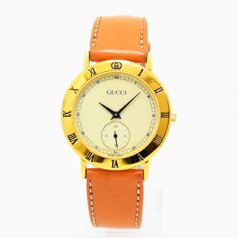 GUCCI（グッチ） 時計 メンズ GUCCI 3000.2.M クォーツ GP レザー