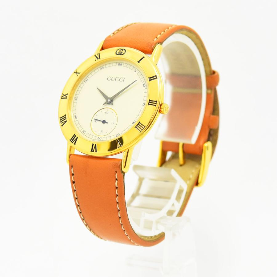 GUCCI（グッチ） 時計 メンズ GUCCI 3000.2.M クォーツ GP レザー