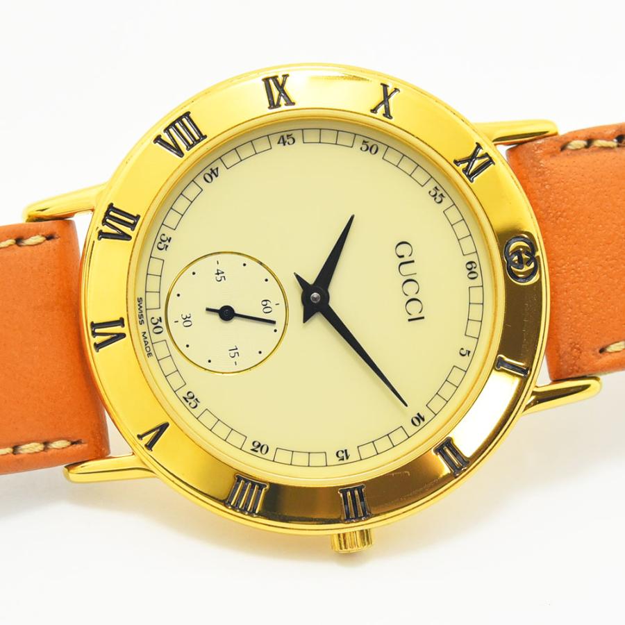 GUCCI（グッチ） 時計 メンズ GUCCI 3000.2.M クォーツ GP レザー