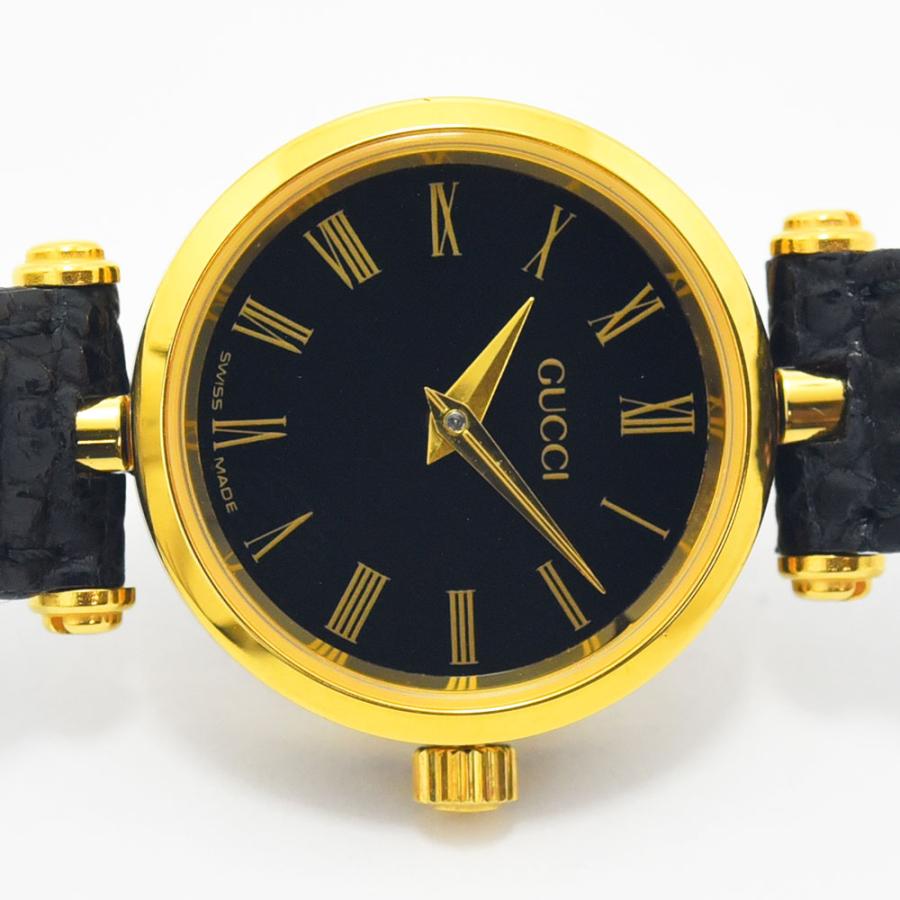 GUCCI（グッチ） 時計 レディース シェリーライン クォーツ GP レザー