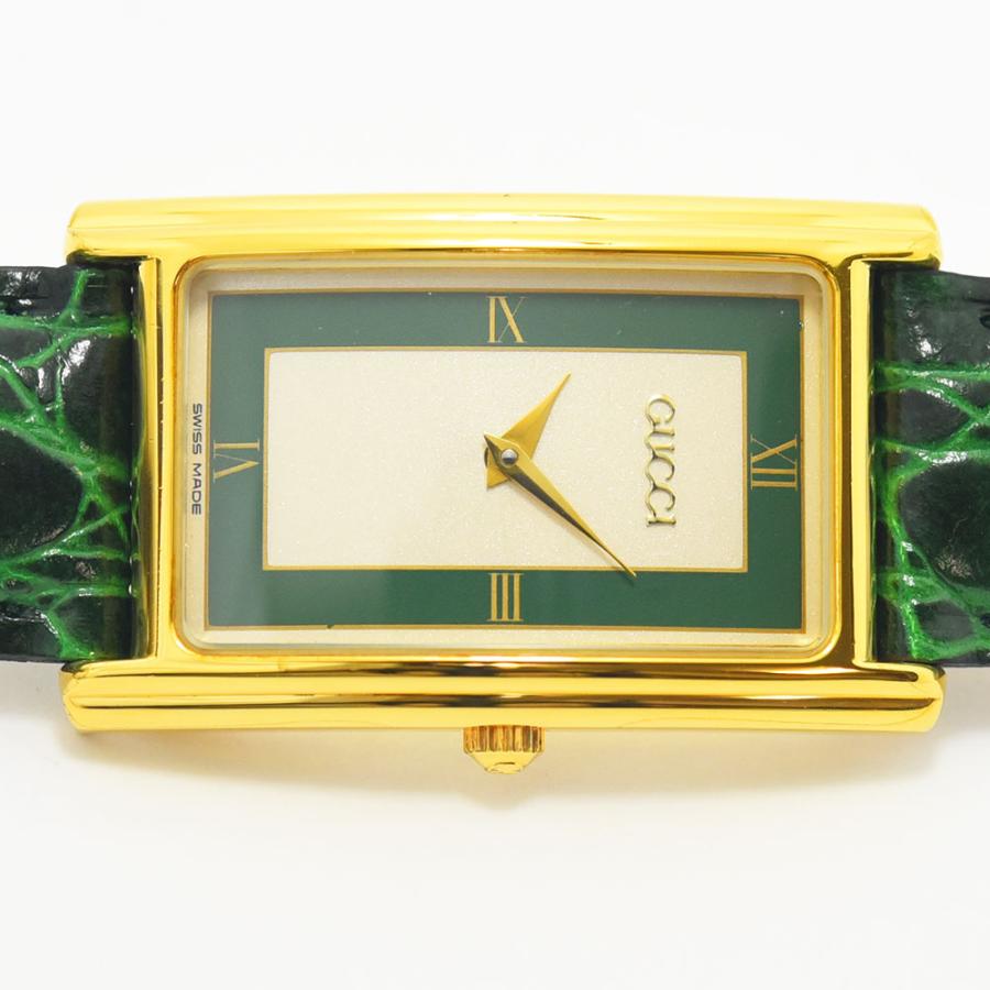GUCCI（グッチ） 時計 メンズ GUCCI 2600M クォーツ GP 新品社外レザー