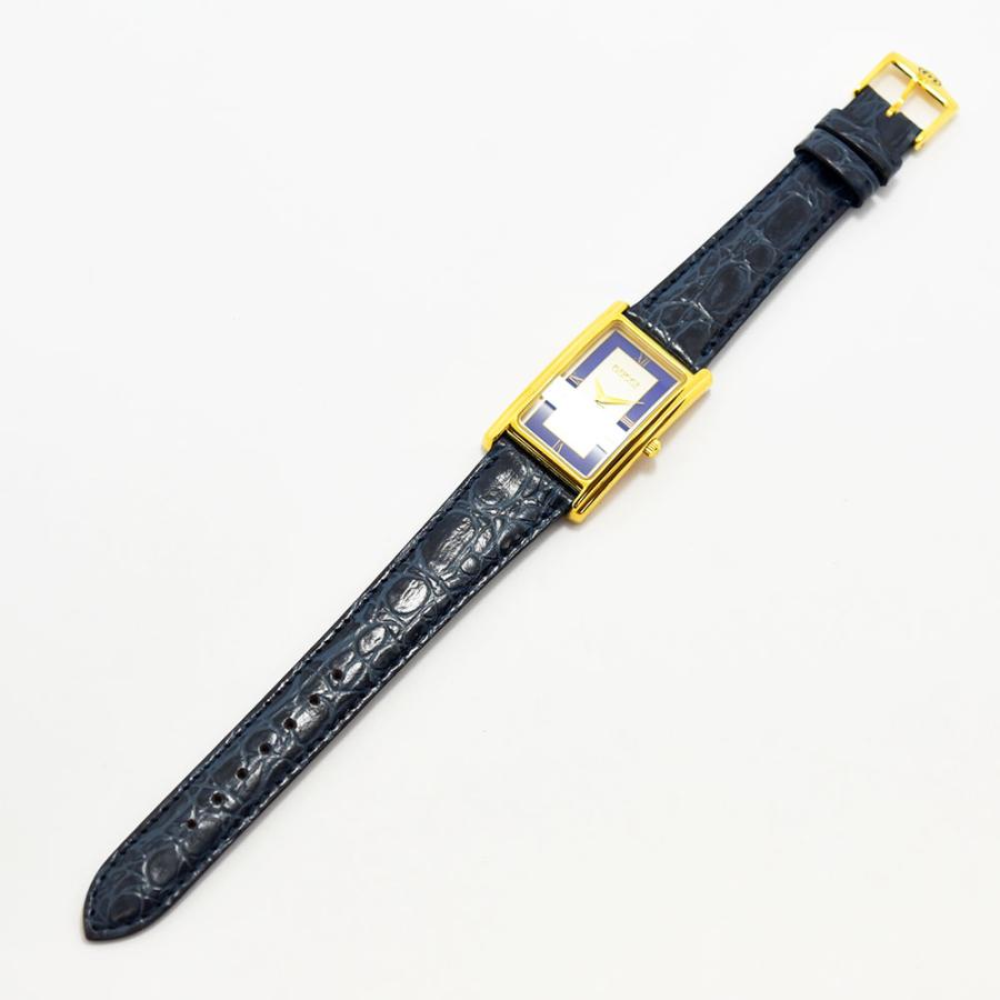 GUCCI（グッチ） 時計 メンズ GUCCI 2600M クォーツ GP 新品社外レザー