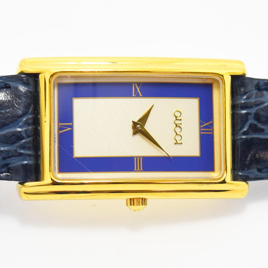 GUCCI（グッチ） 時計 メンズ GUCCI 2600M クォーツ GP 新品社外レザー