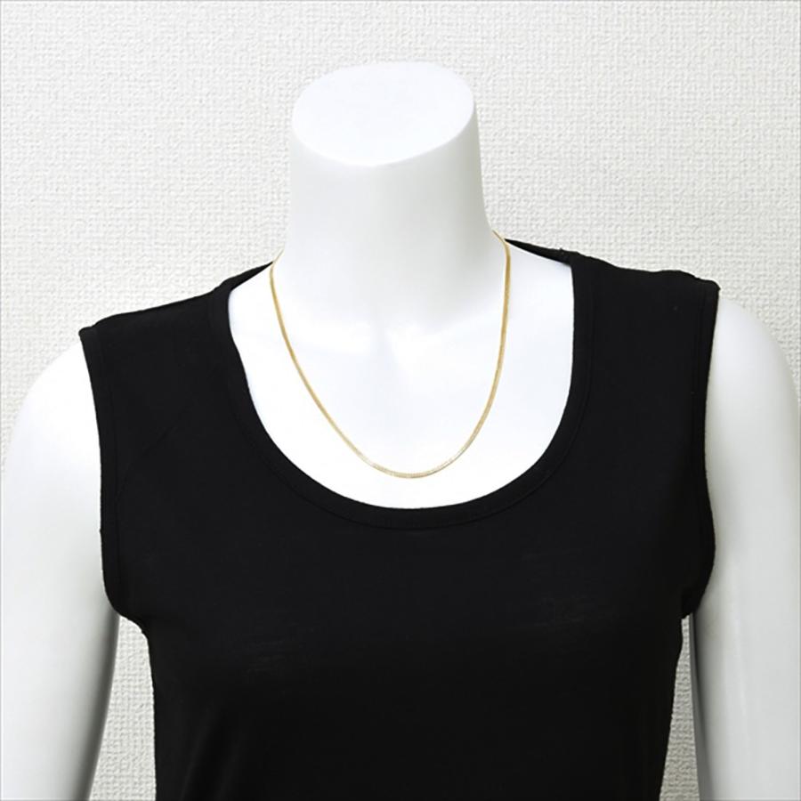 喜平ネックレス 18金 6面ダブル ネックレスチェーン 50cm 10g