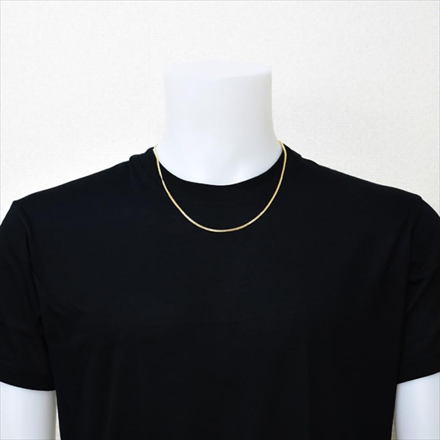 喜平ネックレス 18金 6面ダブル ネックレスチェーン 50cm 10g