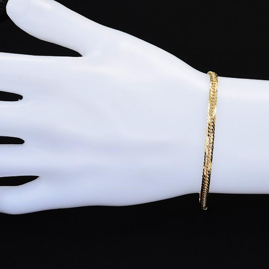 喜平ブレスレット 18金 8面トリプル 20cm 10g K18 新品 : 御徒町宝石