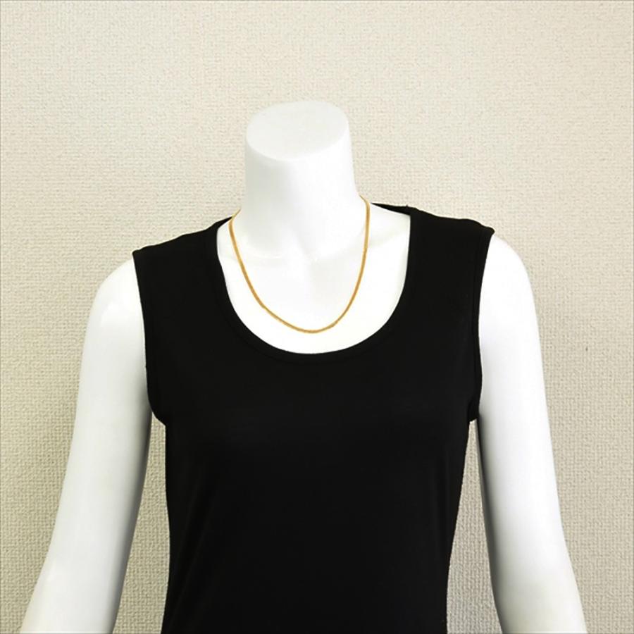 喜平ネックレス 18金 8面トリプル ネックレスチェーン 50cm 12.5g K18
