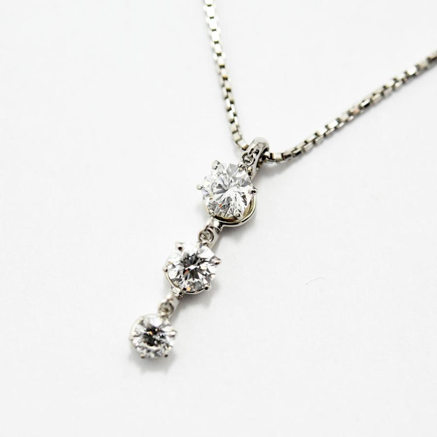 Trilogy（トリロジー） ネックレス ペンダント ダイヤモンド 1.001