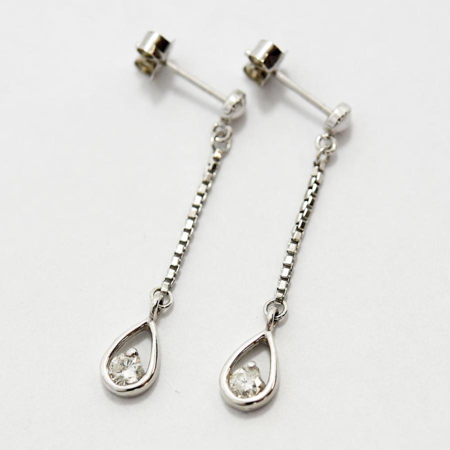 ジュエリーマキ　Pt850 ダイヤモンド　0.16 ピアス ジュエリーマキ ピアス JEWELRY MAKI ダイヤモンド 0.16 PT850