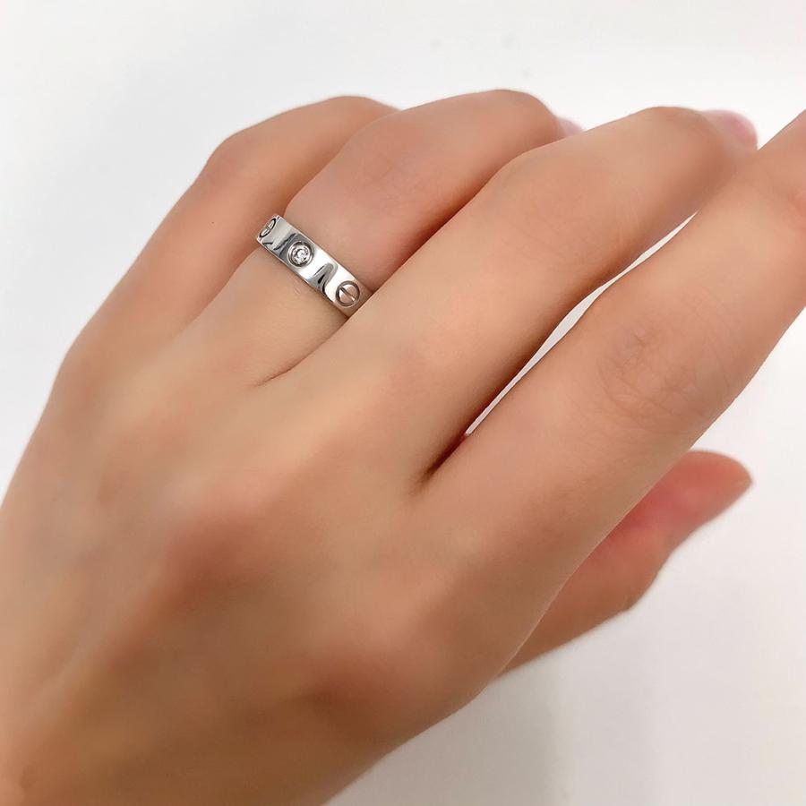 Cartier カルティエ リング ミニラブリング 指輪 ラブ