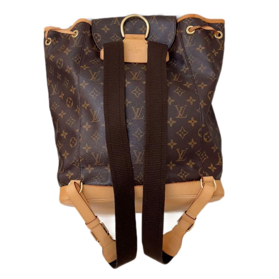 ヴィトン モンスリGM LOUIS VUITTON ルイヴィトン バックパック バッグ M51135 モノグラム レザー 中古 LOUIS VUITTON（ルイ・ヴィトン） ヴィトン モンスリGM LOUIS VUITTON