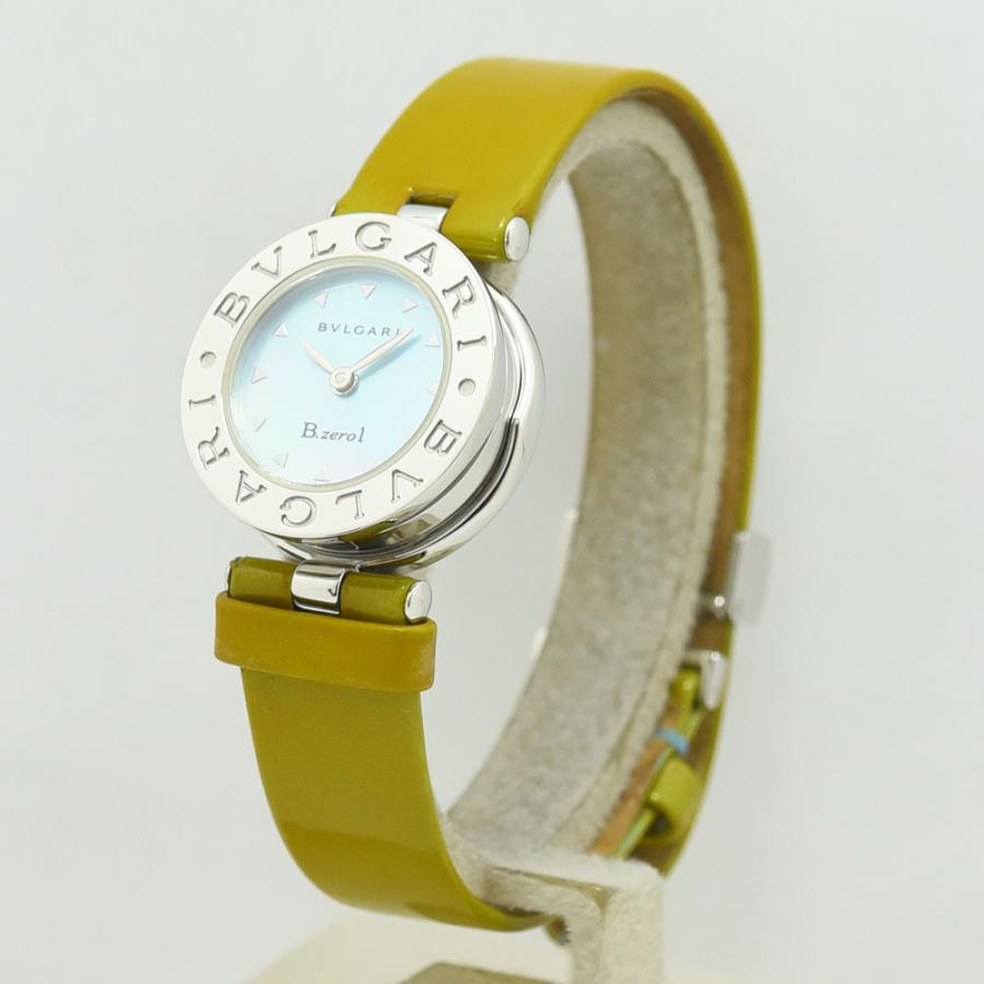 ブルガリ BVLGARI B-Zero1 BZ22S ブルーシェル文字盤 SS/レザー ブルガリ BVLGARI B-Zero1 BZ22S ブルーシェル文字盤 SS/レザー