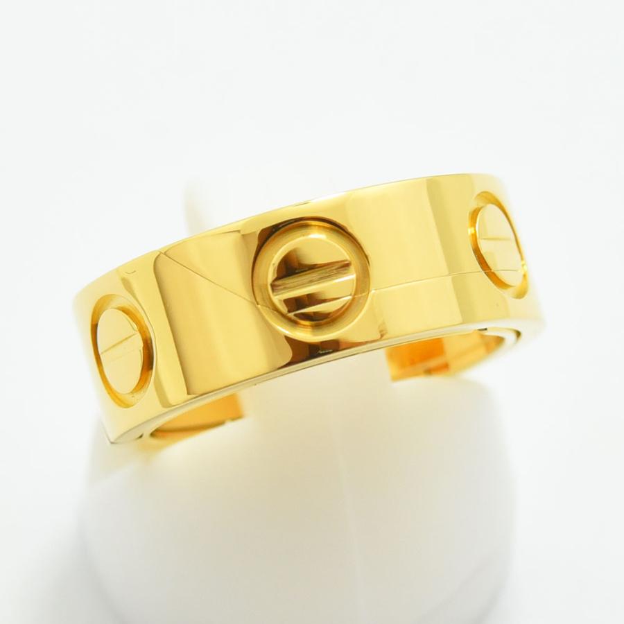 Cartier カルティエ リング アストロ ラブリング 指輪 K18 750 #50 約  