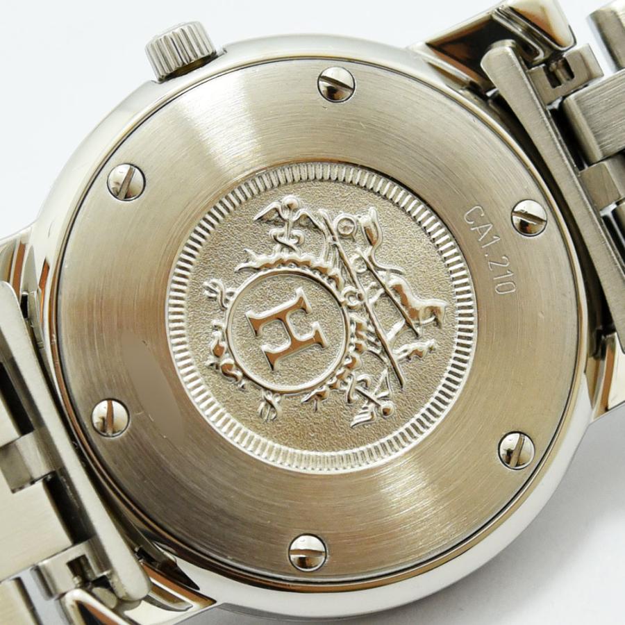 HERMES】エルメス キャリック CA1.210 レディース時計 電池交換済