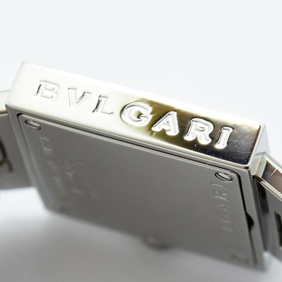 ブルガリ 時計 レディース BVLGARI クアドラード SQ22SS クォーツ SS ステンレススチール ブラック 軽仕上げ 中古｜okachihouseki｜07