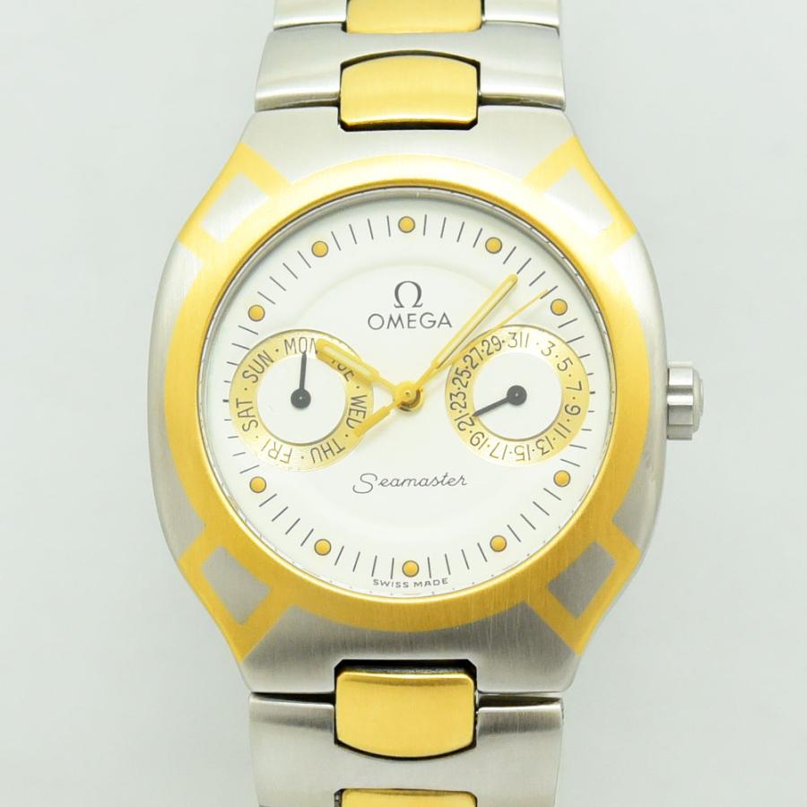 OMEGA オメガ 中古 メンズ シーマスター ポラリス クォーツ デイデイト