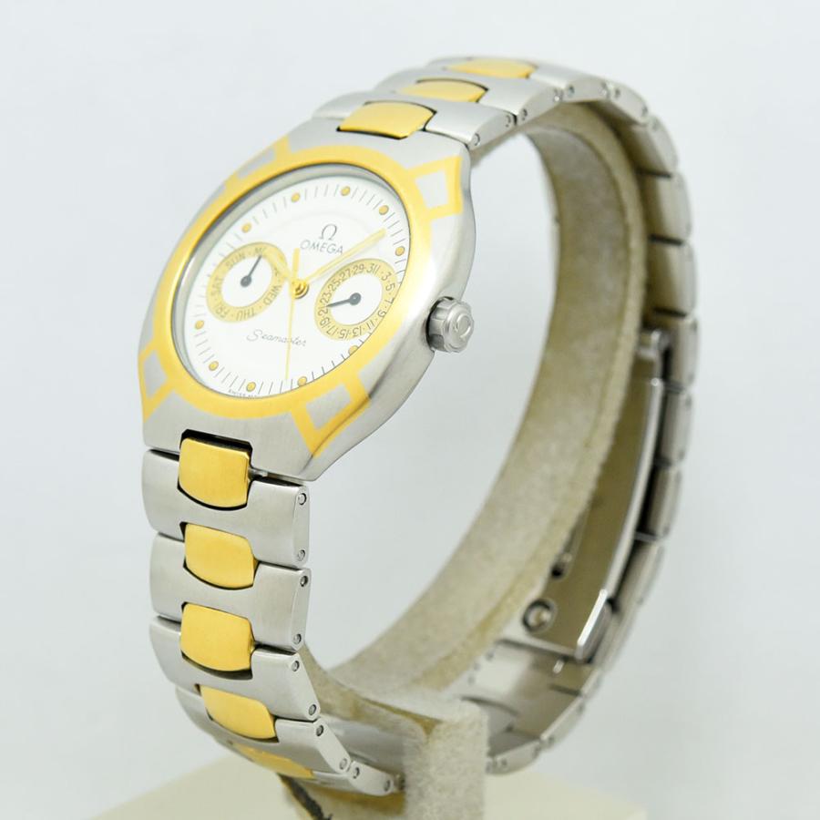 OMEGA オメガ 中古 メンズ シーマスター ポラリス クォーツ デイデイト