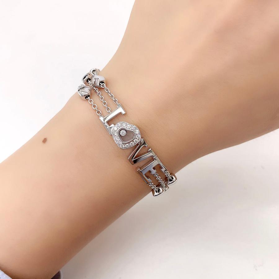 ショパール ブレスレット ハッピーダイヤモンド Chopard LOVE ハート 