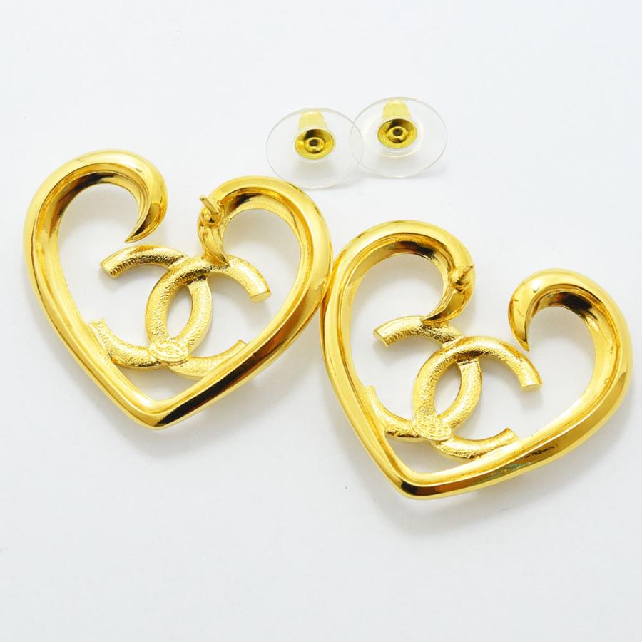 ≪23B★≫シャネル CHANEL ピアス ハート CHANEL（シャネル）23Bハート ココマーク イヤリング