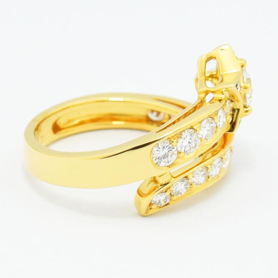 本日限定価格　CHANEL コメットダイヤモンド　流れ星　リング　K18 CHANEL シャネル コメットリング 750 YG イエローゴールド 指輪