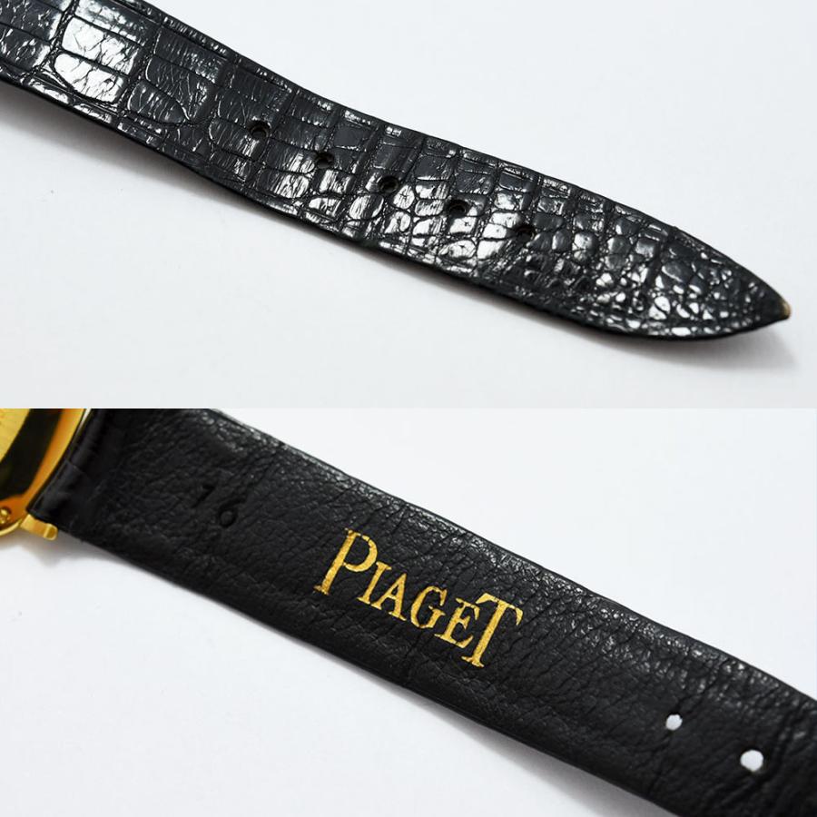 PIAGET ピアジェ 時計 メンズ 9251 手巻き K18 750 レザー PIAGET ピアジェ 時計 メンズ 9251 手巻き K18 750 レザー