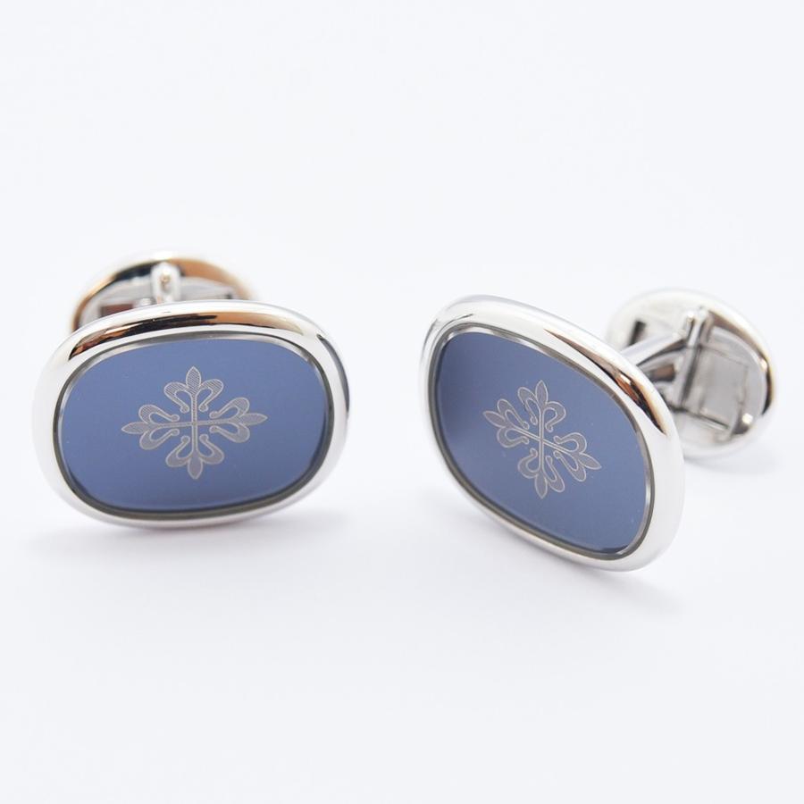 パテックフィリップ カフス エリプス Patek Philippe 新品仕上げ 750 K18wg カフリンクス Seasonal Wrap入荷