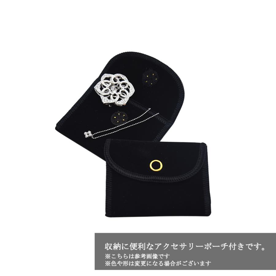 K18　D0.08ct　中折れ式　フープピアス　片耳　YG　クロス　花　小さめ K18 D0.08ct 中折れ式 フープピアス 片耳 YG クロス 花 小さめ