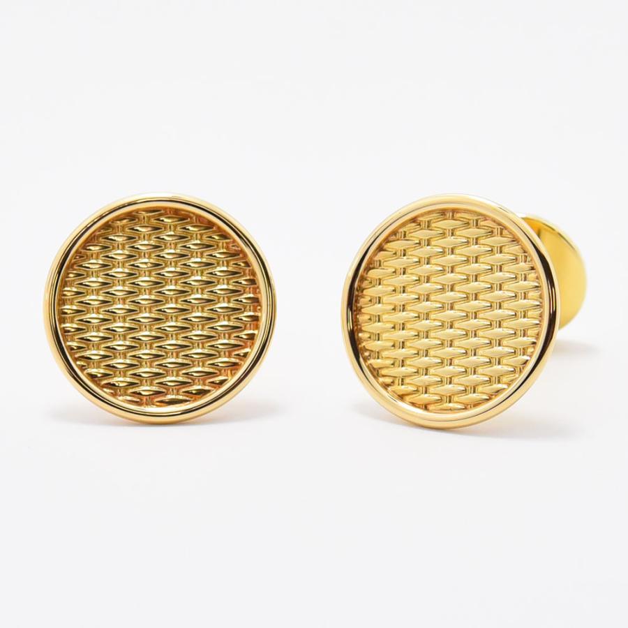 ティファニー カフス TIFFANY&Co. カフリンクス カフスボタン K14 14K 新品仕上げ 中古 TIFFANY&Co.（ティファニー） カフス カフリンクス カフスボタン K14