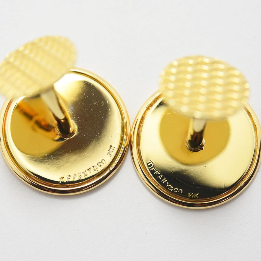 え*び様 Tiffany&Co ティファニー カフリンクス カフス ボタン SV TIFFANY&Co.（ティファニー） カフス カフリンクス カフスボタン K14