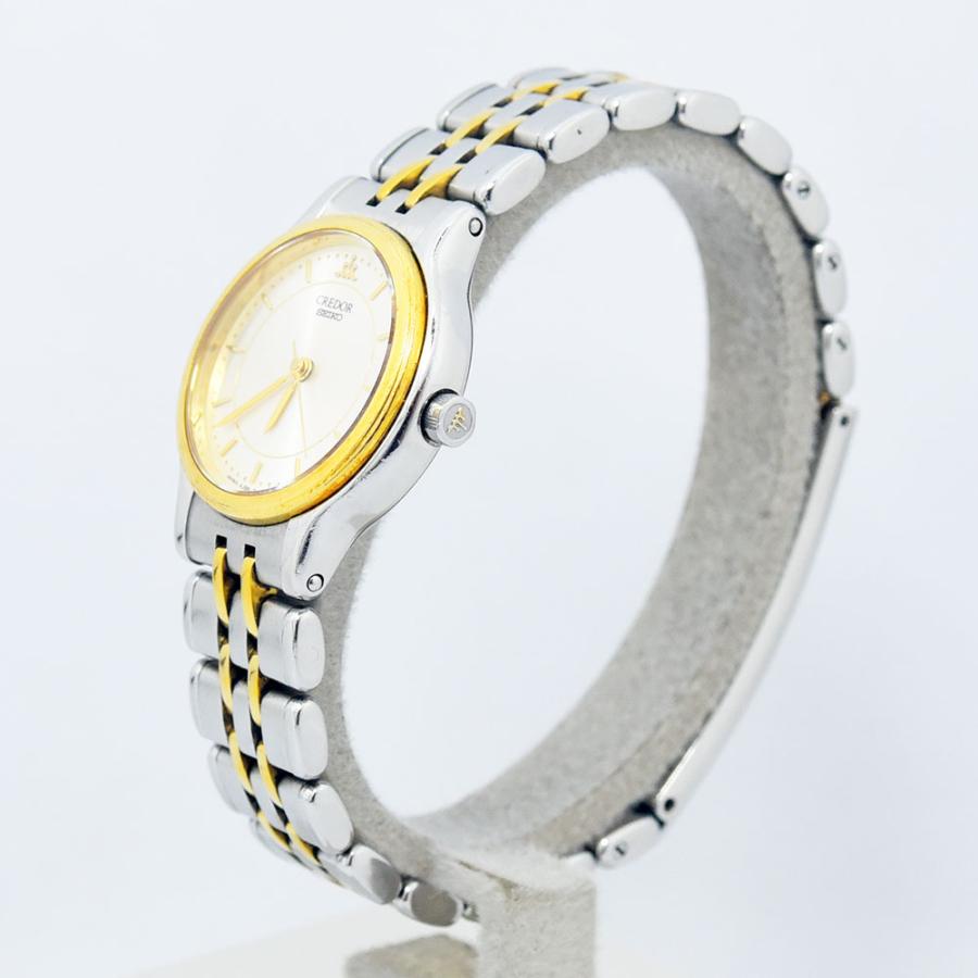 【希少】SEIKO CREDOR クレドール腕時計 4J85-0A10 シルバー 希少】SEIKO CREDOR クレドール腕時計 4J85-0A10 シルバー
