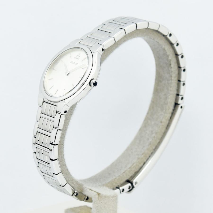 セイコー　クレドール　SEIKO CREADOR　レディース腕時計　2F70 セイコー クレドール 2F70-5320 14KTベゼル クォーツ レディース