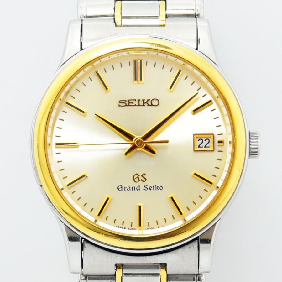 セイコー 中古 メンズ SEIKO グランドセイコー 8J56-7000 SBGF014 クォーツ SS ステンレススチール 18KT ゴールド :  w0111 : 御徒町宝石問屋 - 通販 - Yahoo!ショッピング