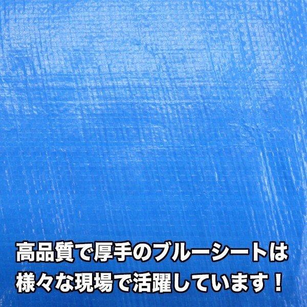 ブルーシート 3000 10m×10m 高耐久 高品質 サイズ表 サイズ一覧 厚手 養生 防災 ハトメ付 1枚 農作業 防災 キャンプ レジャー 保護カバー 保護シート｜okacho-store｜05