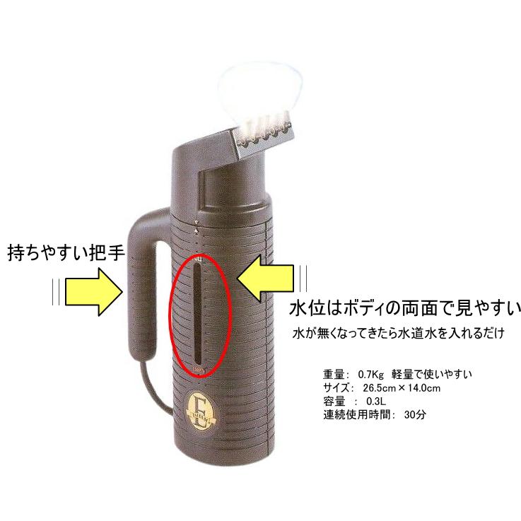 ジフィースチーマー  エスティーム 専用スタンド付 正規輸入品 USA Jiffy Steamer ESTEAM ハンドスチーマーの画像