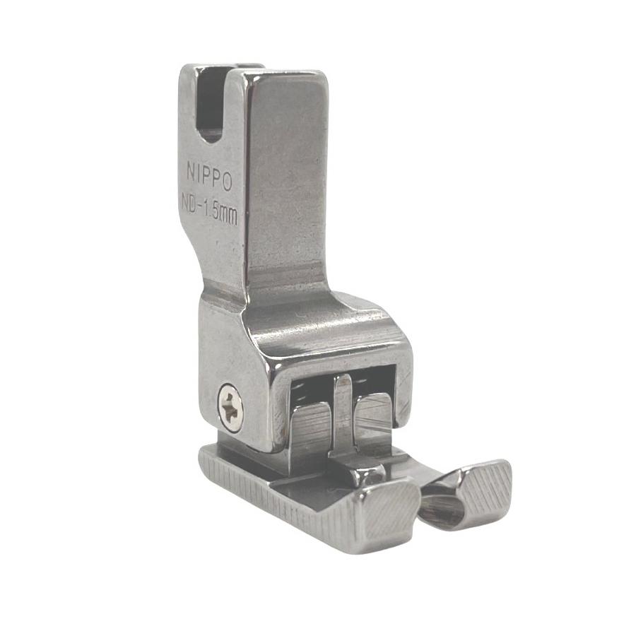 ニッポー（NIPPO） ND-1.5 段付き押え金 両段 ステッチ幅1.5mm ND1.5