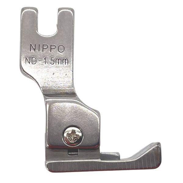 ニッポー（NIPPO） ND-1.5 段付き押え金 両段 ステッチ幅1.5mm ND1.5