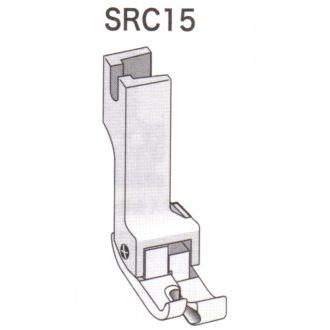 SRC15 コンパクト型ステッチ押え金 右側ガイド ポスト投函便可 スイセイ ステッチ幅1.5mm 春のコレクション 最大51％オフ！
