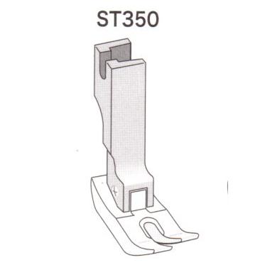ST350 フッ素樹脂押え金 滑りの悪い生地を縫いやすく ST-350 スイセイ SUISEI 職業用ミシン 工業用ミシン｜okada-mishin