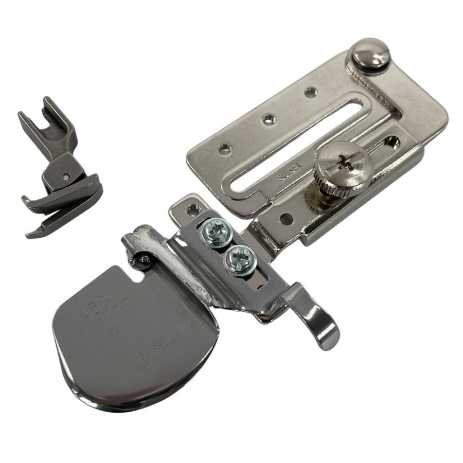 A50-5 三つ巻ラッパ 押え金付 スイセイ（SUISEI) 巻幅5mm 工業用