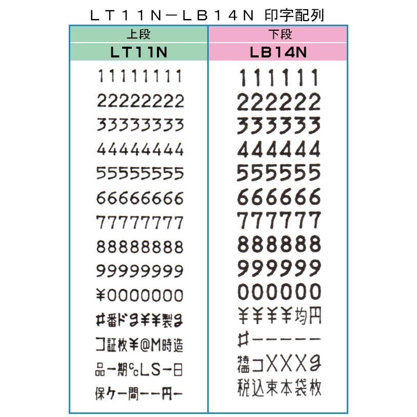 サトー DUOBELER220 ハンドラベラー LT11N-LB14N(上8桁/下6桁) 本体 (SATO・ラベラー・DUO220・デュオベラー220・PB-220 後継機)｜okada-proshop｜02