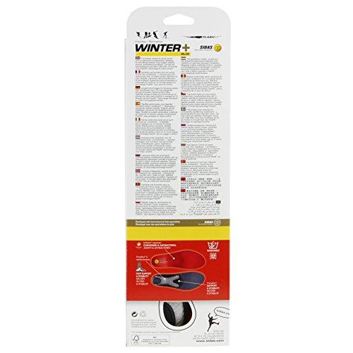 SIDASシダス インソール スキー・スノーボード用 ウインタープラススリム M レッド 20122362 M(25.0cm-26.5cm) 0cm 5cm インソール レッド