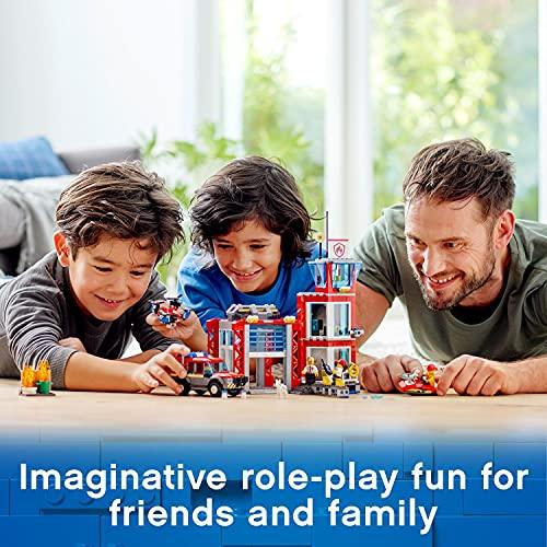 レゴ(leg0) シティ 消防署 60215 ブロック おもちゃ 男の子 車 cm 以上 単品