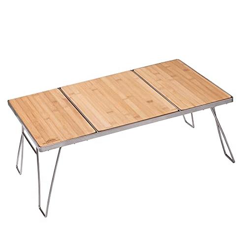 キャンピングムーン(CAMPING MOON) グリルテーブル IGT用 フィールドラック グラウンドラック オールステンレス製 収納バック